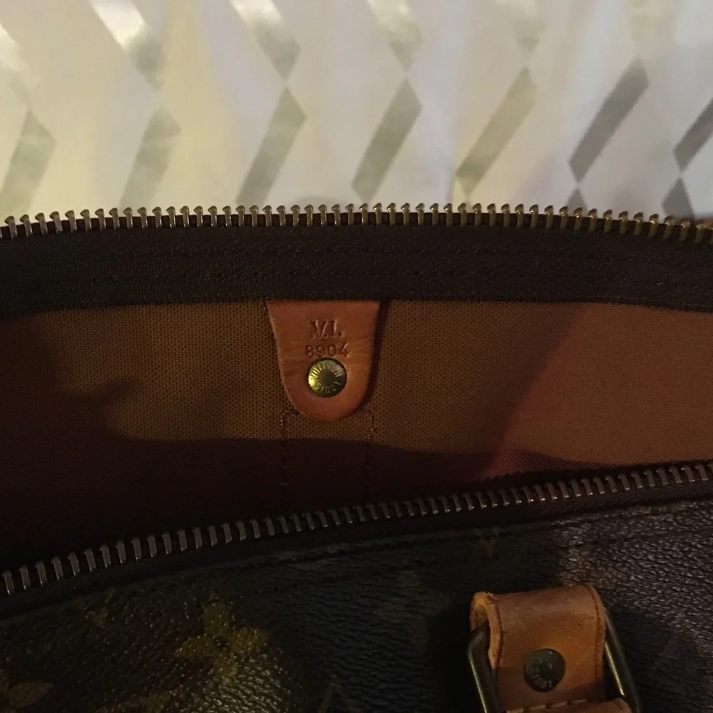 LOUIS VUITTON BANDOULIERE KEEPALL DUFFLE BAG 60